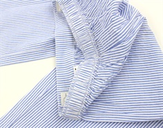 Kids ONLY cloud dancer/clear sky stribede bukser